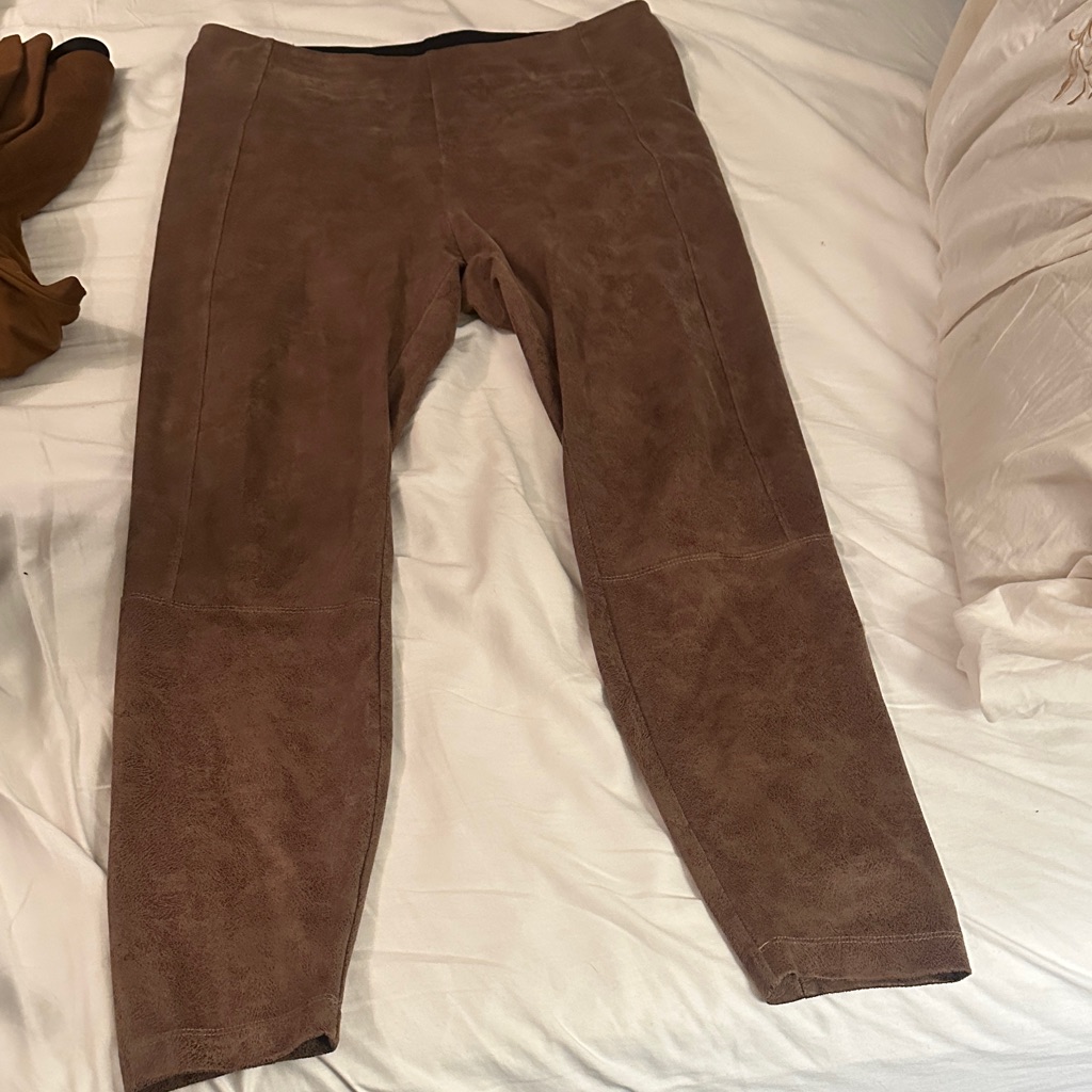 Lysse Faux Weathered Leather Lookleggings But Super Soft Shaper Slim Xl